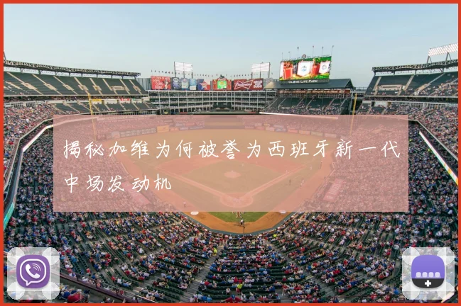 揭秘加维为何被誉为西班牙新一代中场发动机